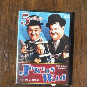 Joker's Wild DVD - Laurel & Hardy, The Three Stooges